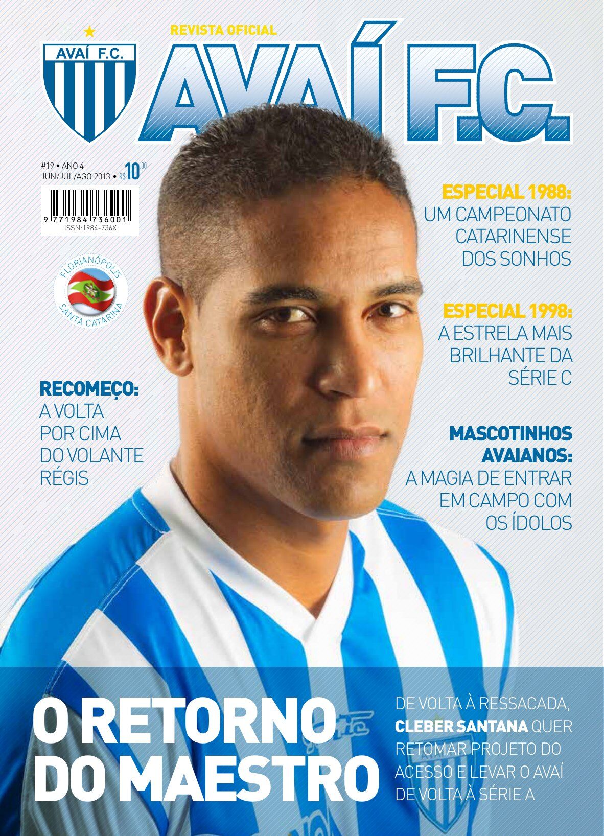 Capa Revista Avaí Futebol Clube — edição 19