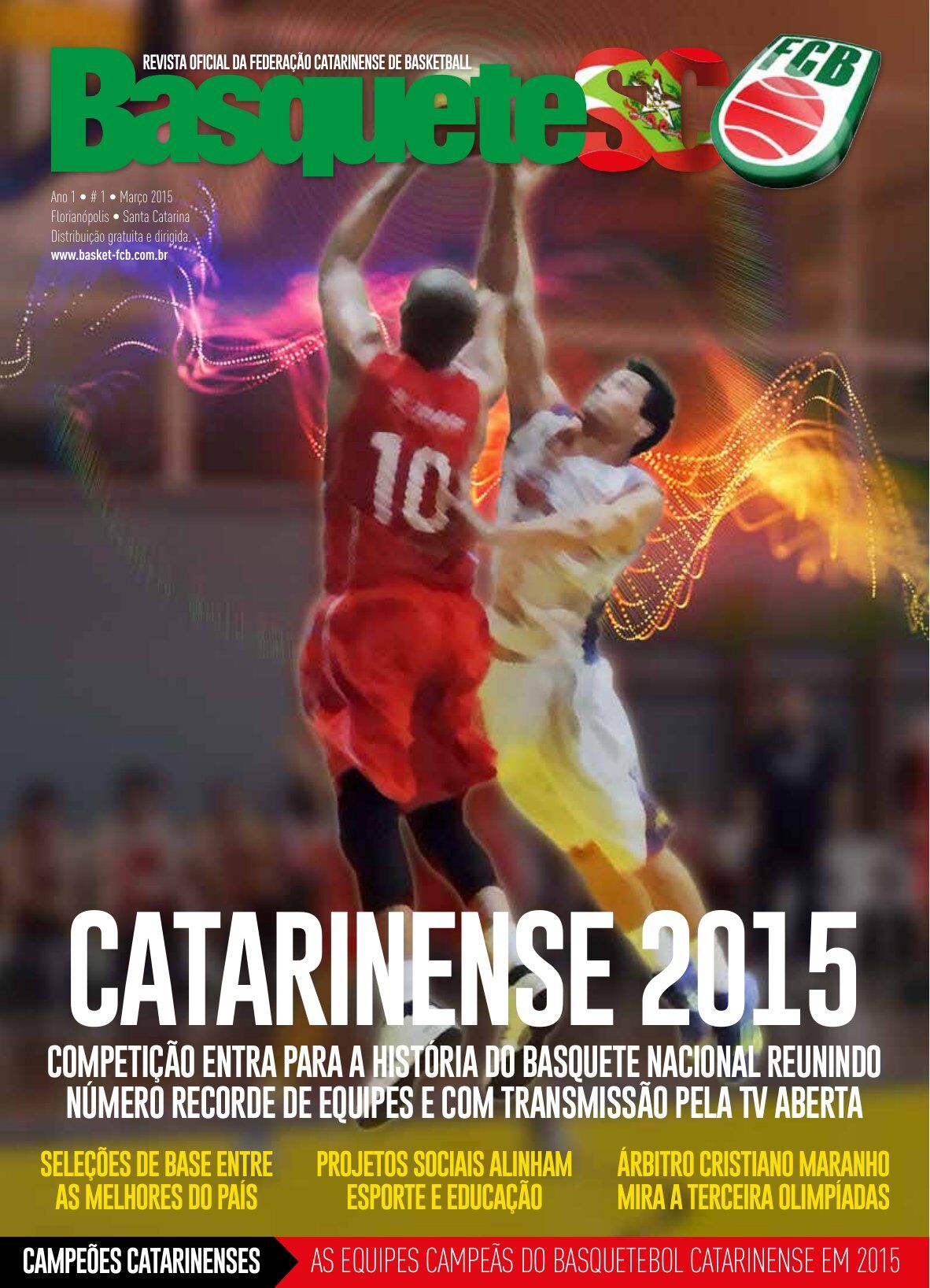 Revista Basquete SC — Edição #01