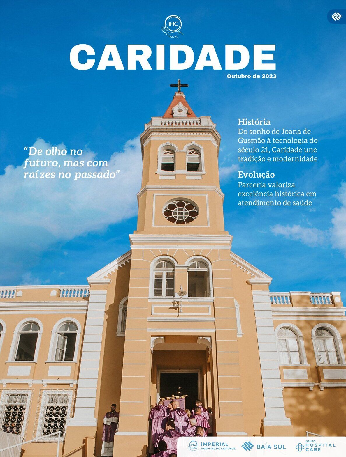Capa Revista institucional Hospital de Caridade